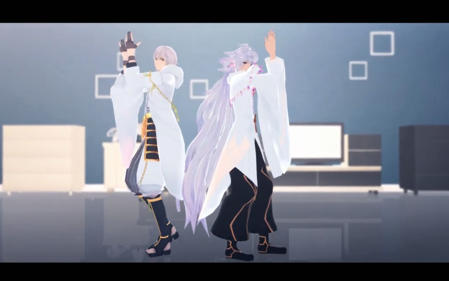 【fate/MMD】梅林與鶴丸的地面旅行【MMD刀剑乱舞】